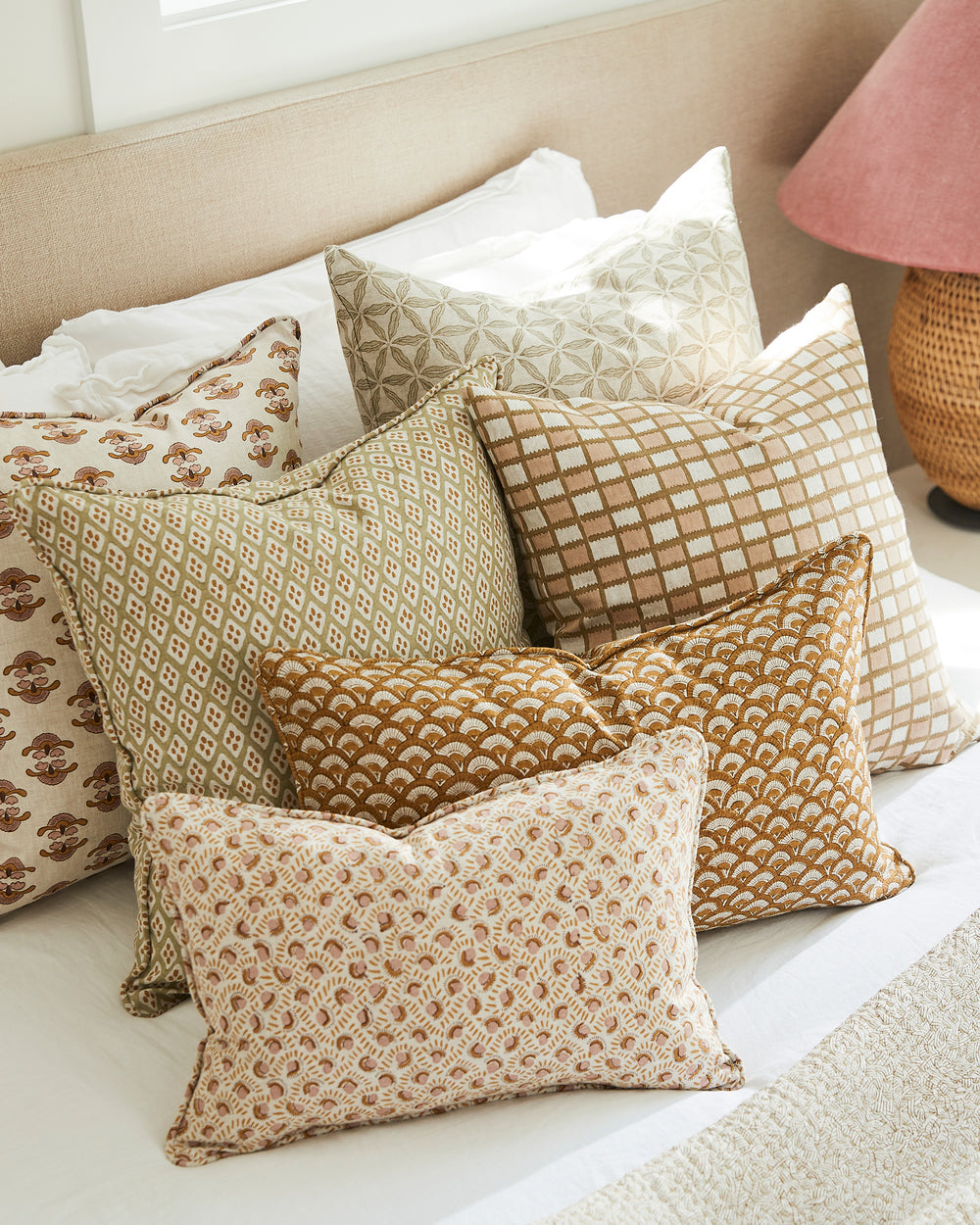 Osaka Elm Pillowcase in - Cushions - Walter G Australia