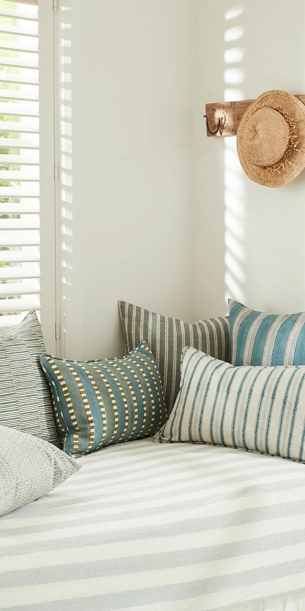 Oaxaca Celadon Moss Cushion