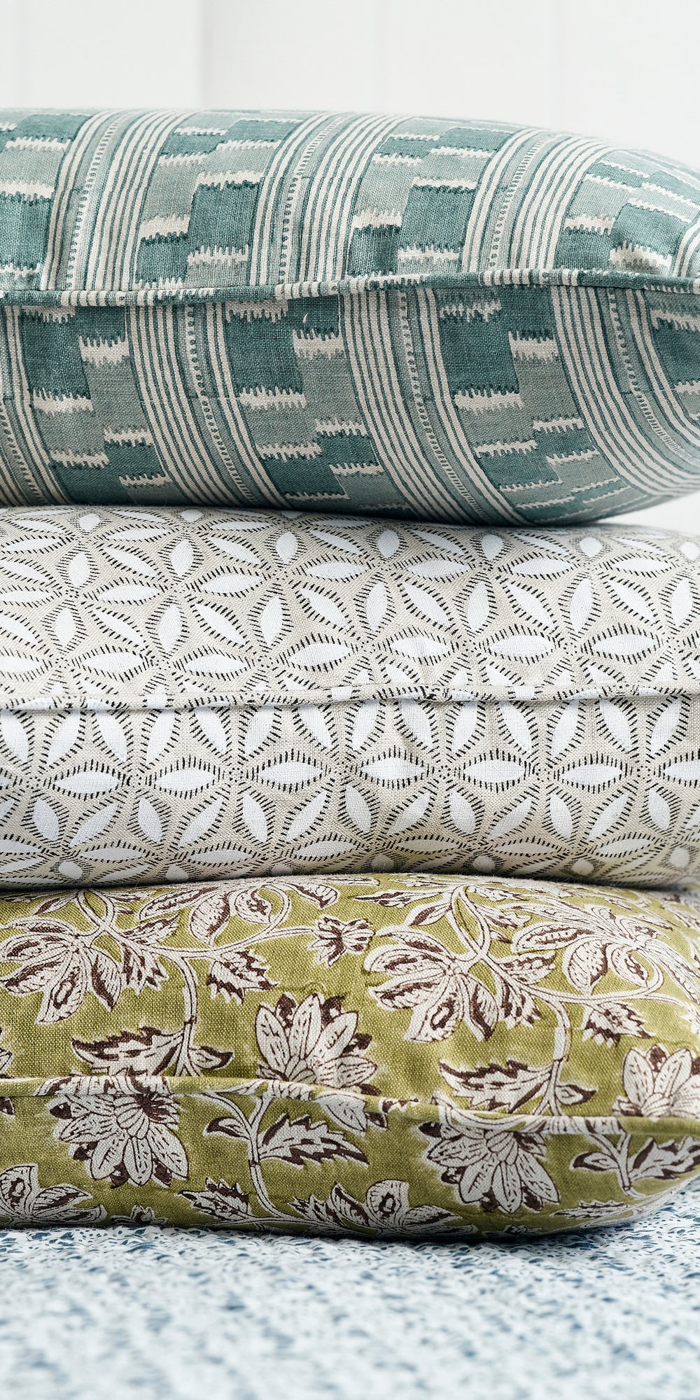 Chowk Celadon Pillowcase