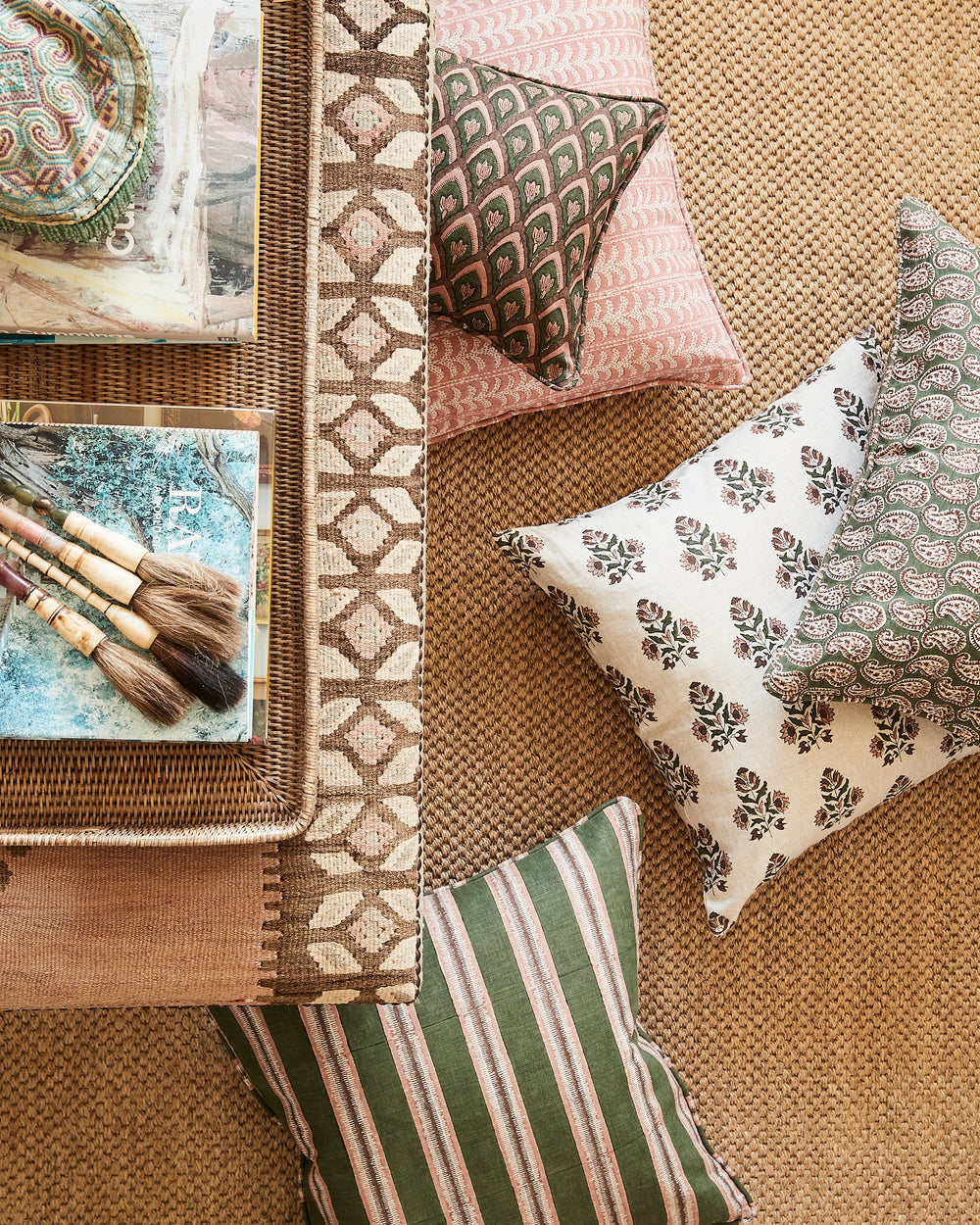 Pillowcase Set - Rosewood