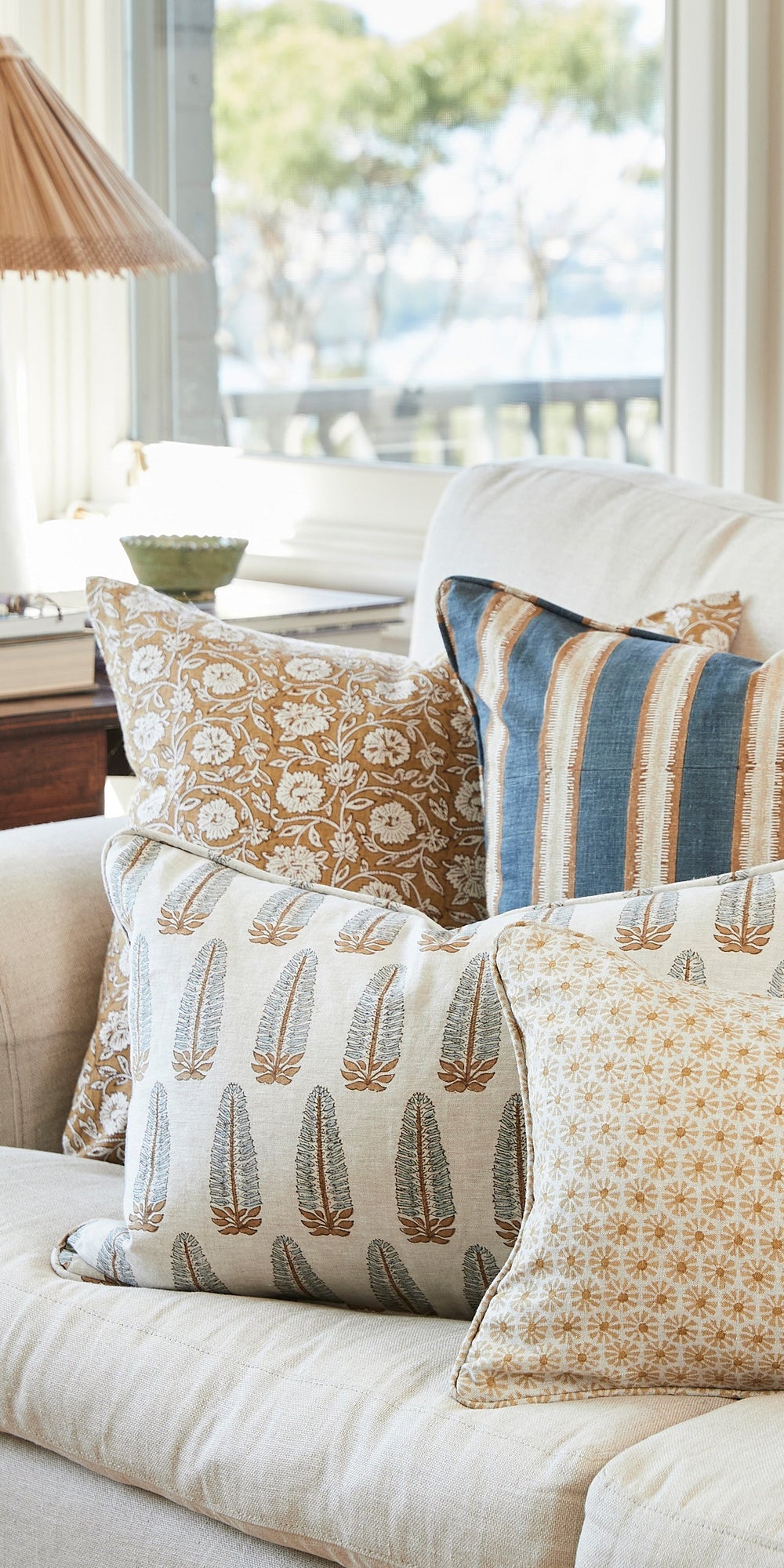 Etoile Saffron Pillowcase in - Cushions - Walter G Australia