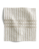 Dash Dot Chalk Linen
