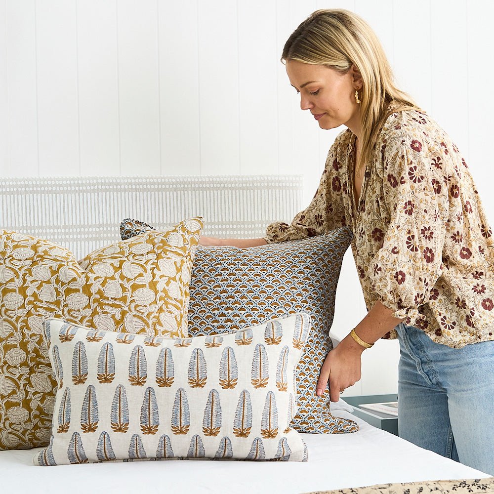 Naples Sahara Pillowcase in - Cushions - Walter G Australia