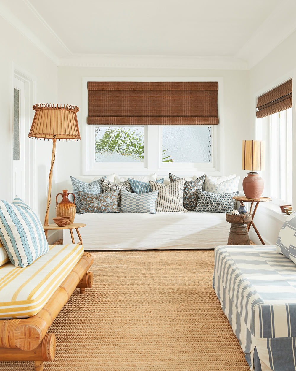Uluwatu Tobacco Pillowcase in - Cushions - Walter G Australia