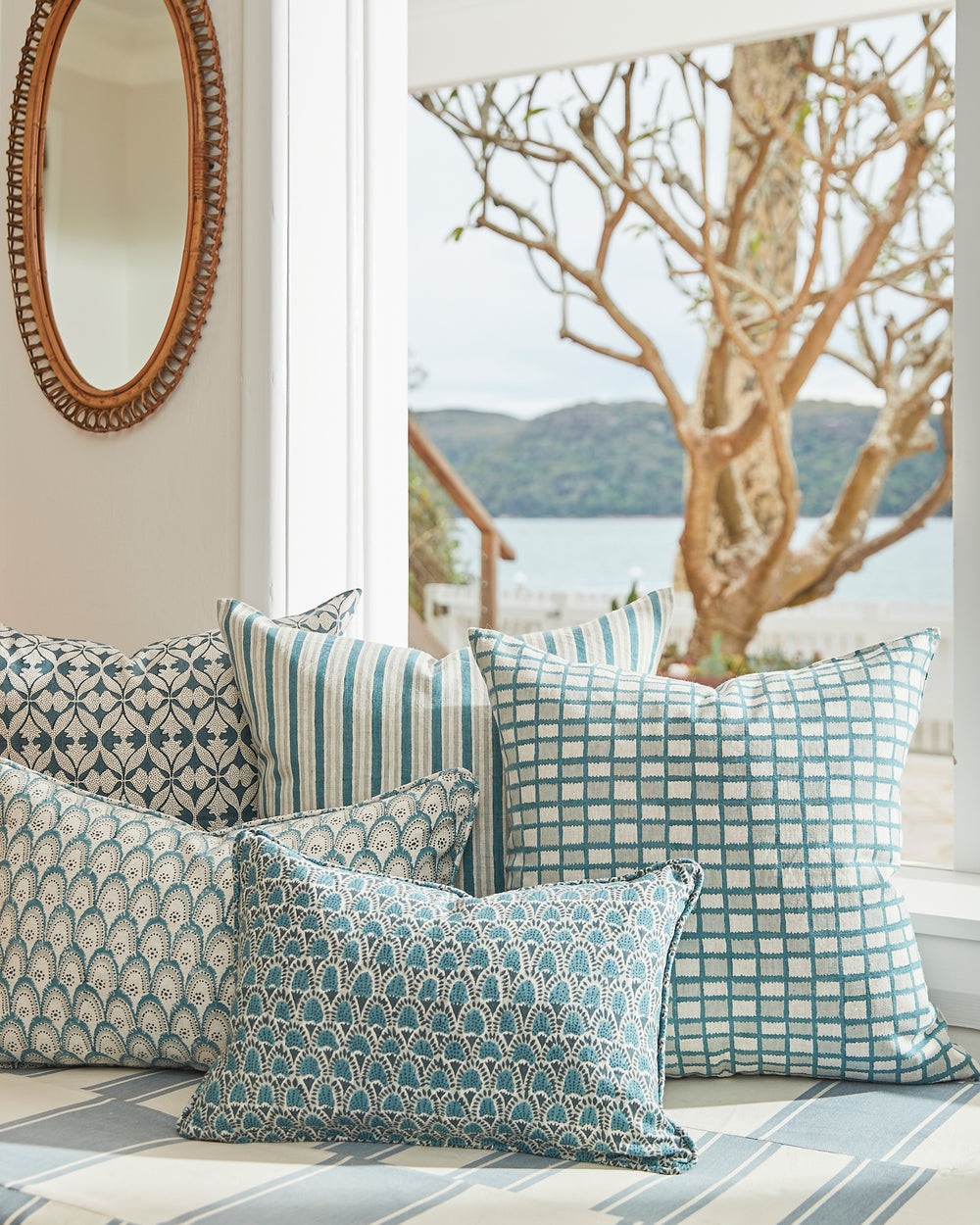 Alacha Mineral Pillowcase in - Cushions - Walter G Australia
