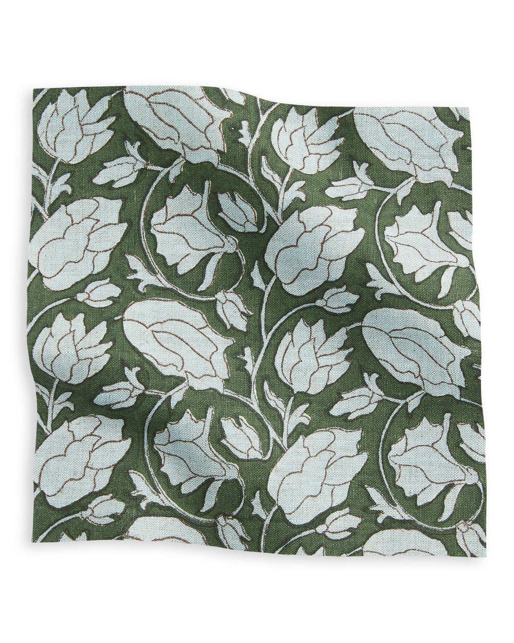 Lahore Thyme linen swatch