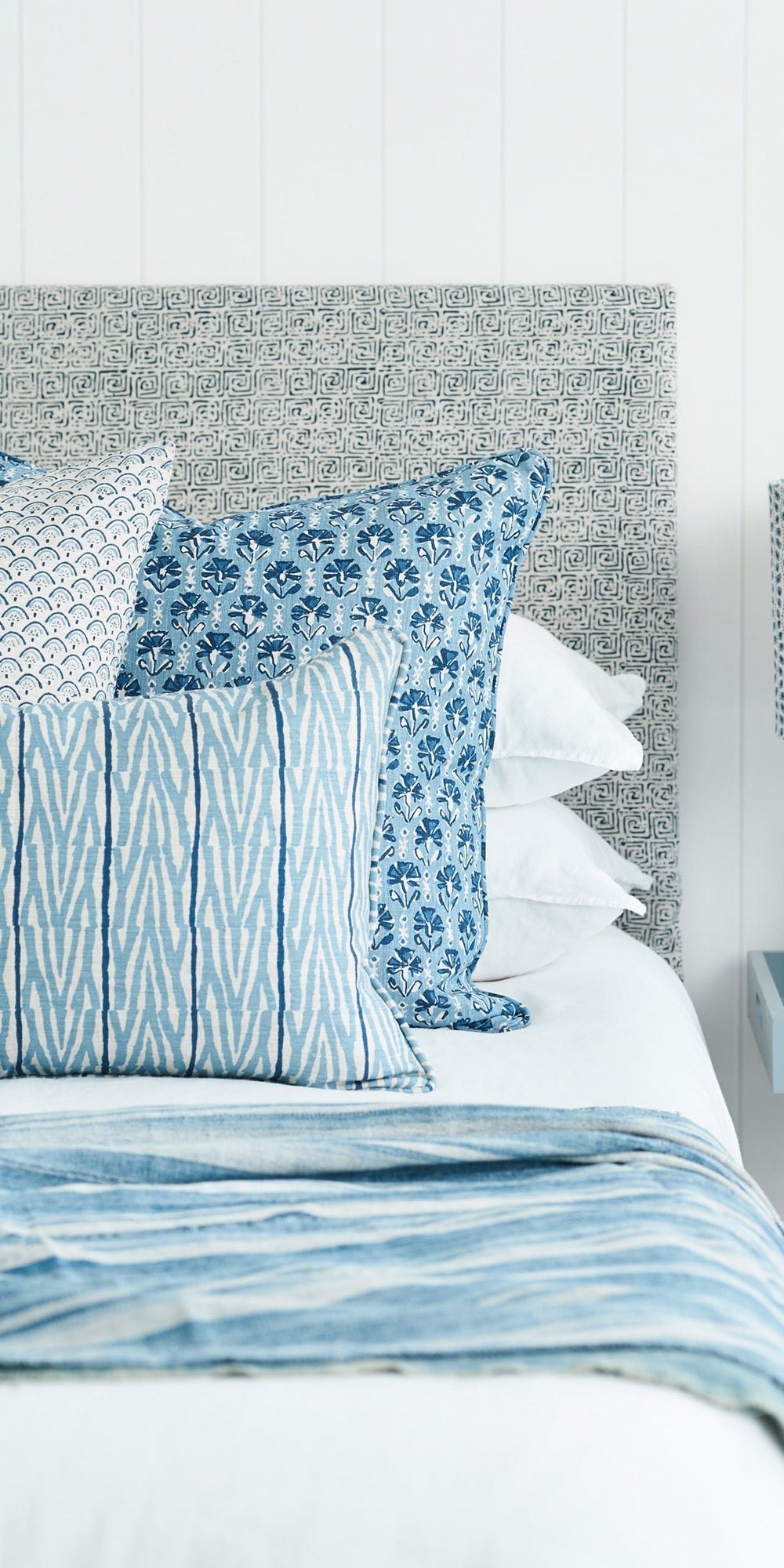 Amulet Azure Linen in - Fabric - Walter G Australia
