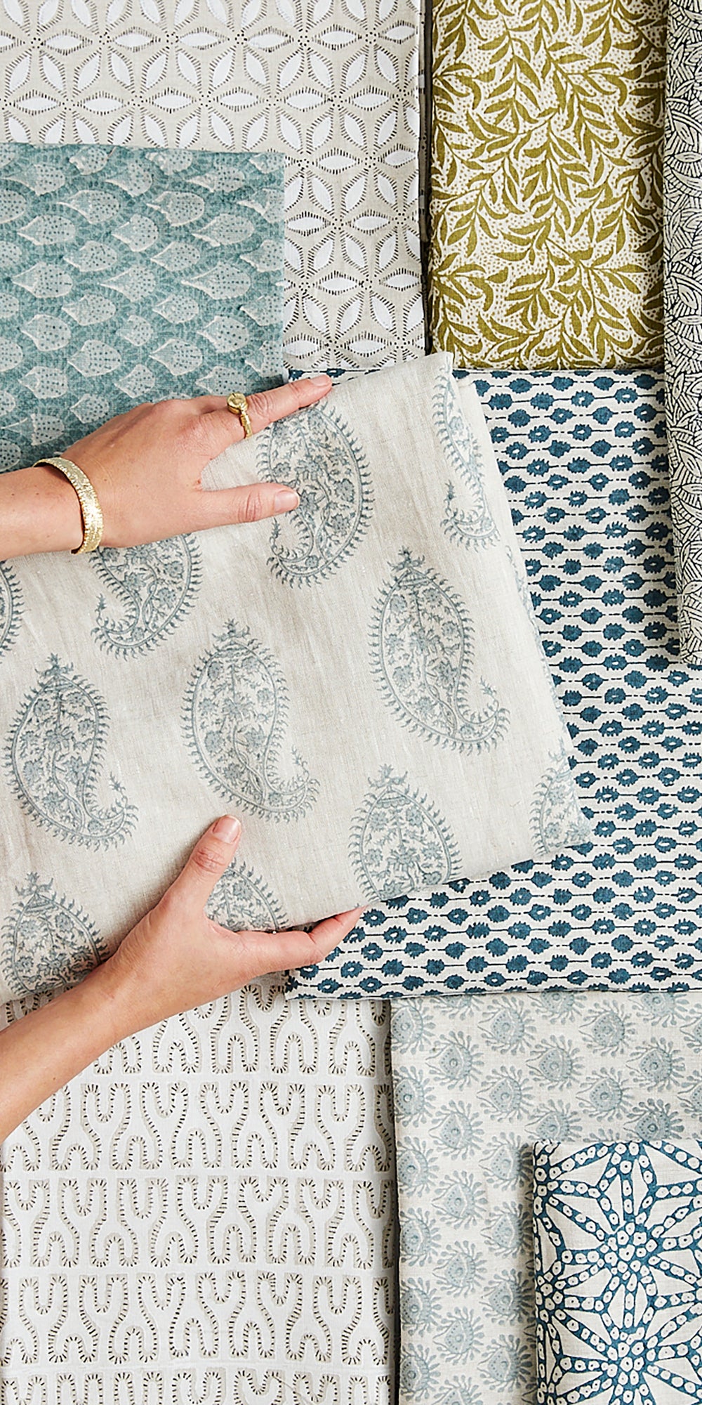 Hanami Chalk Linen in - Fabric - Walter G Australia