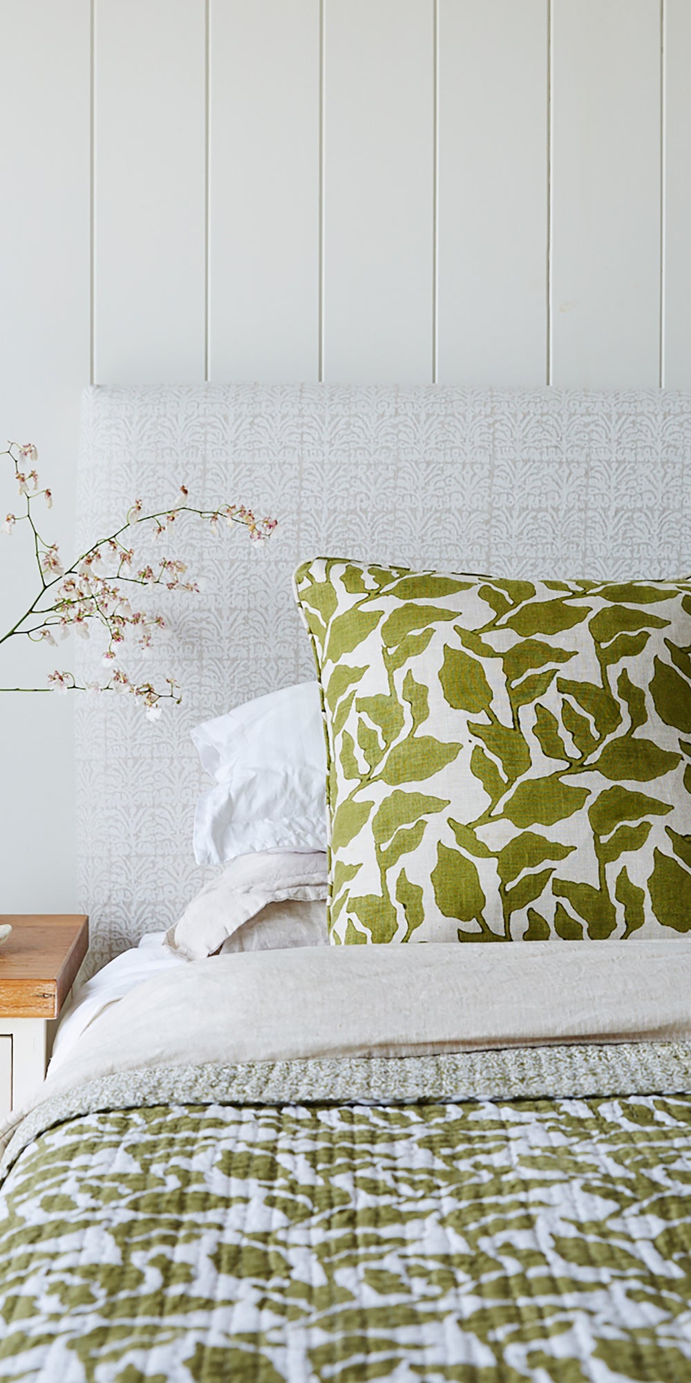 Anjuna Chalk Linen in - Fabric - Walter G Australia