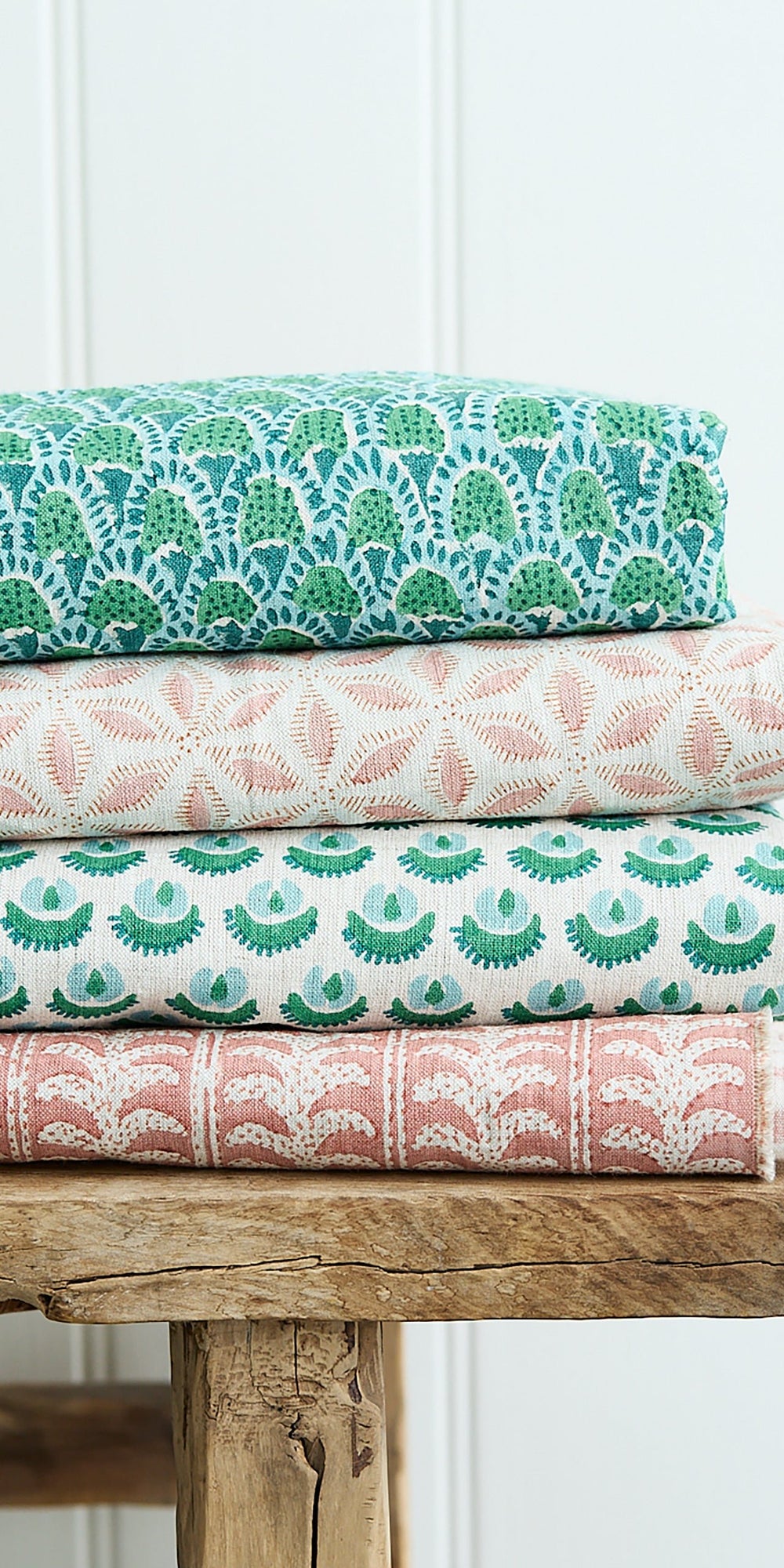 Cadiz Emerald Linen in - Fabric - Walter G Australia