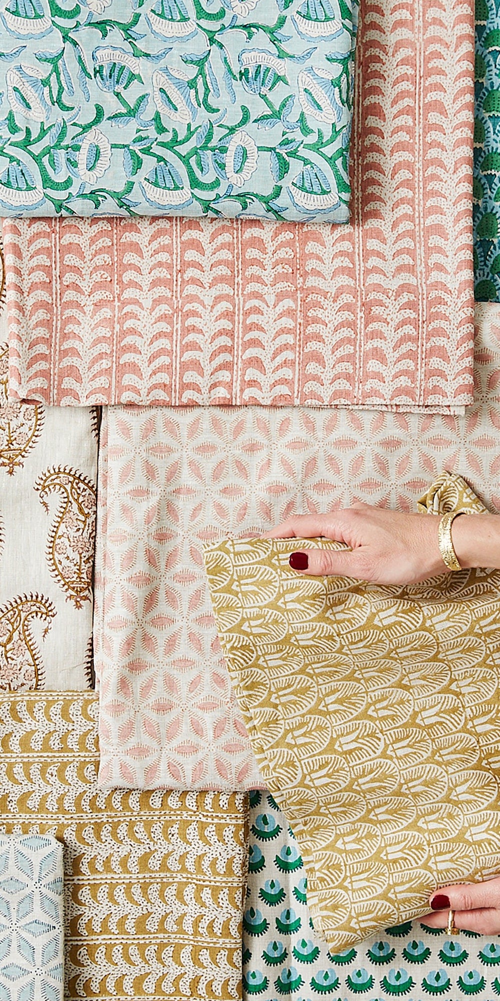 Luxor Guava Linen in - Fabric - Walter G Australia