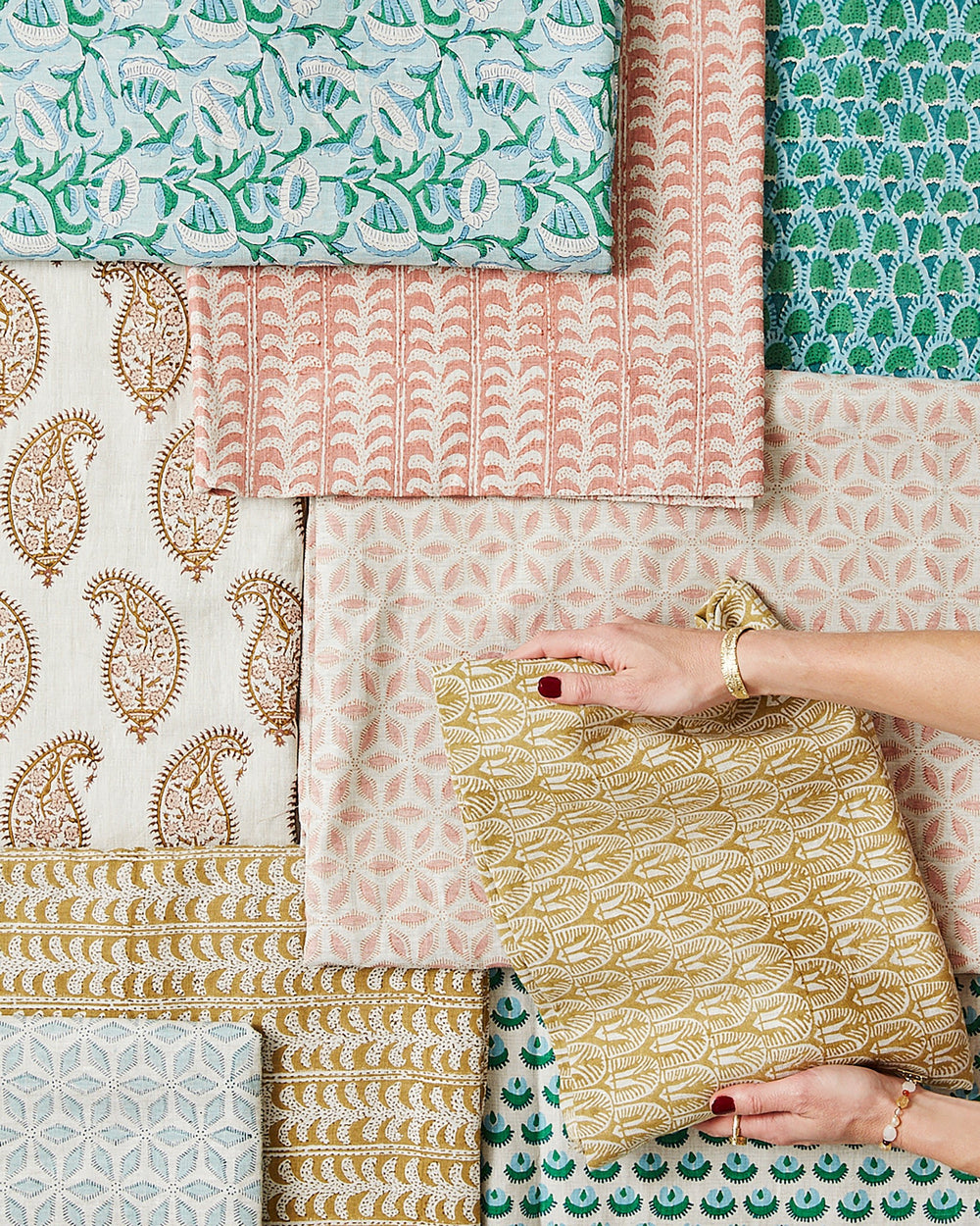 Luxor Guava Linen in - Fabric - Walter G Australia