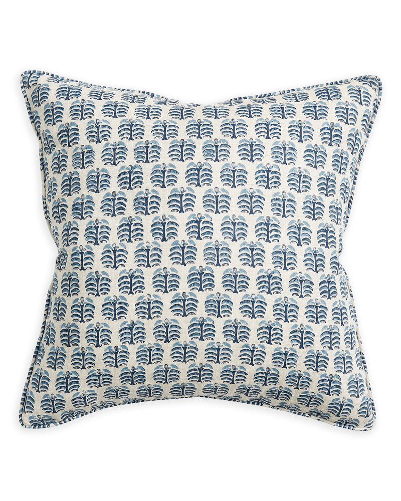 Hera Azure linen Pillowcase