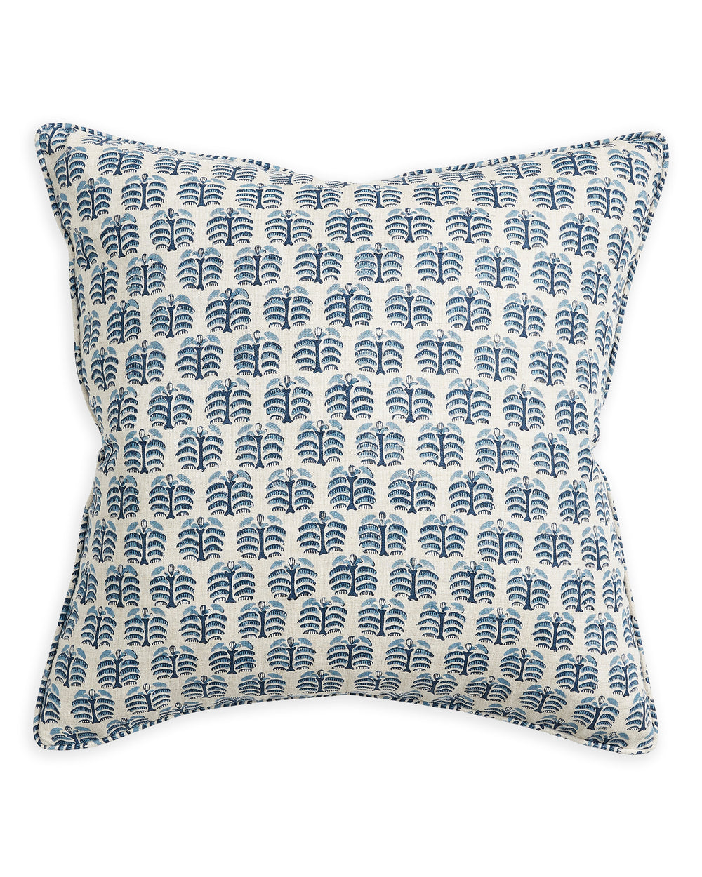 Hera Azure linen Pillow