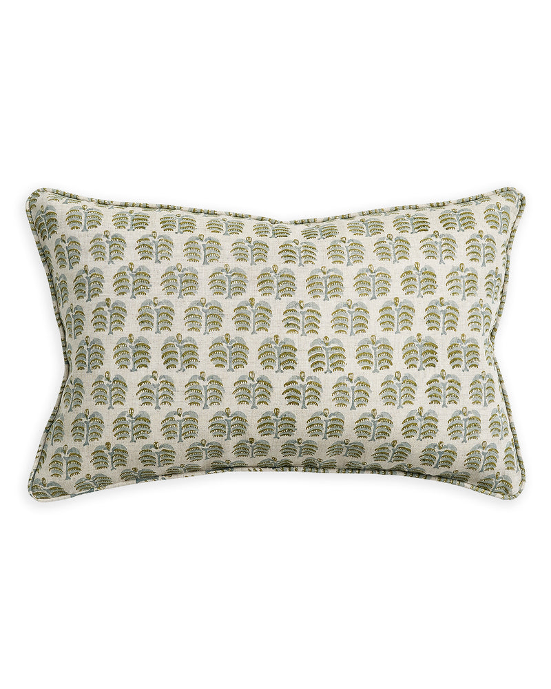 Hera Celadon Moss Pillowcase