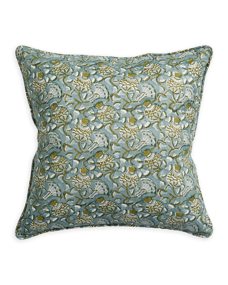 Iznik Celadon Moss Pillowcase