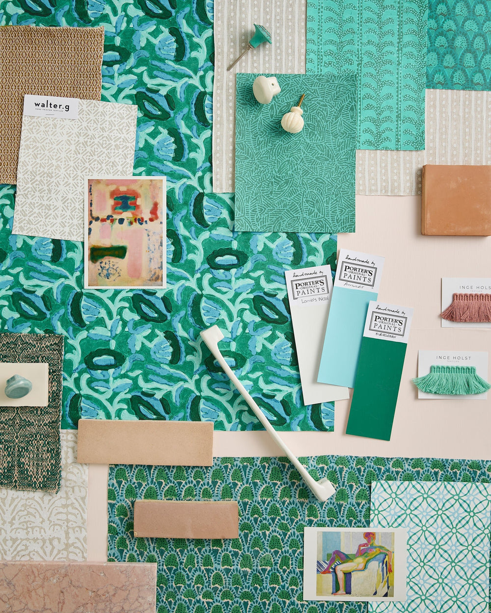 Marbella Malachite Wallpaper in - Wallpaper - Walter G Australia