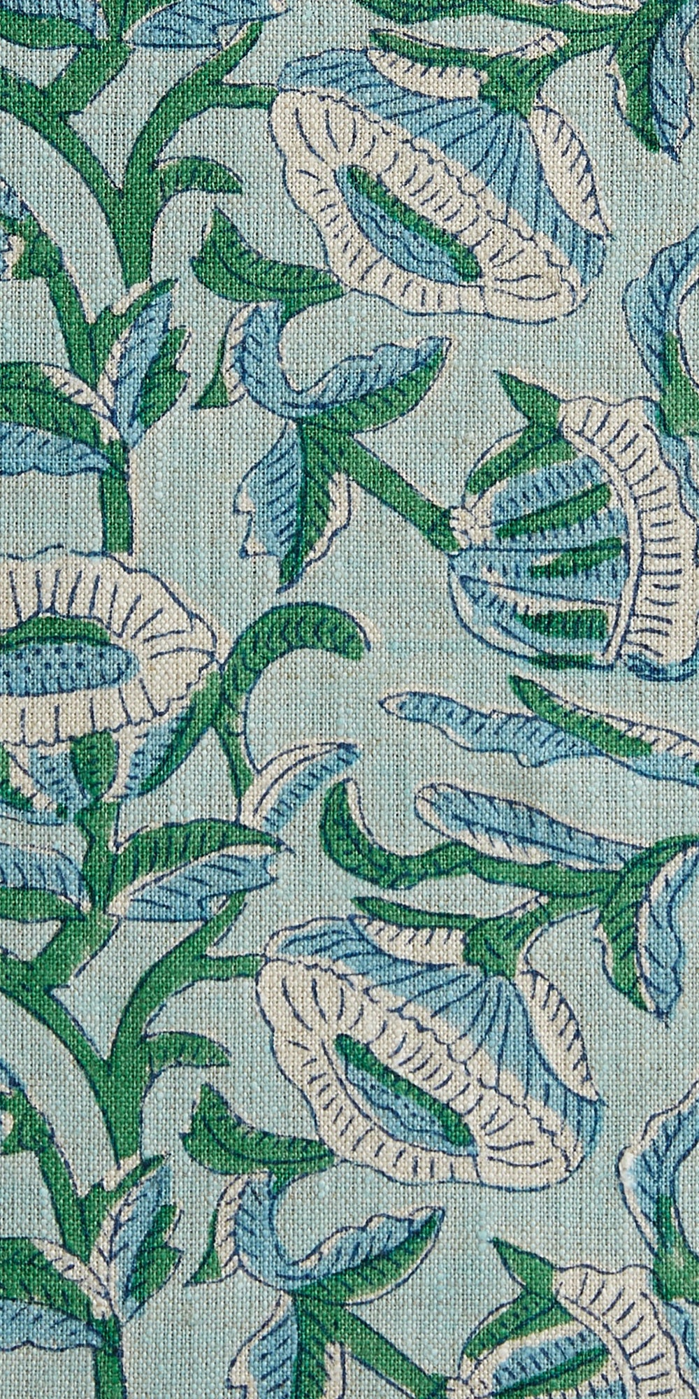 Marbella Emerald Linen in - Fabric - Walter G Australia