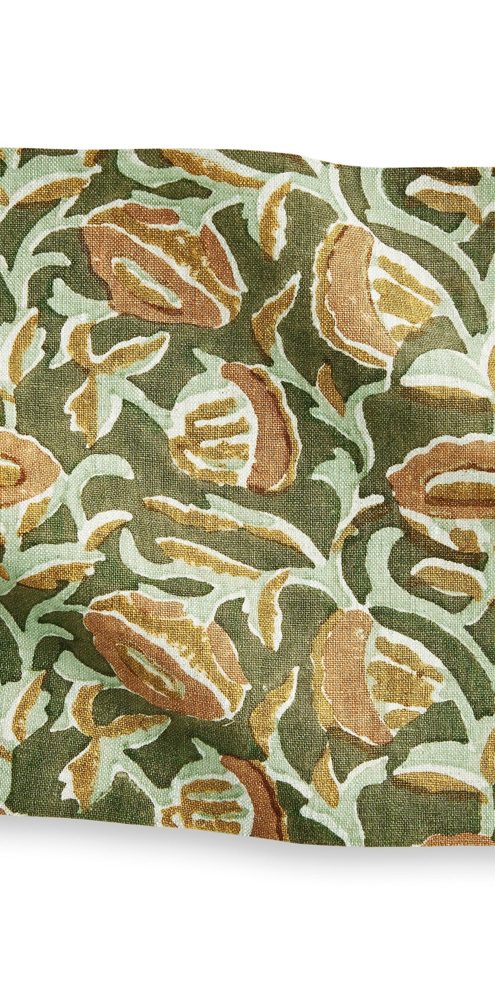 Marbella Eucalypt linen swatch in - Swatches - Walter G Australia