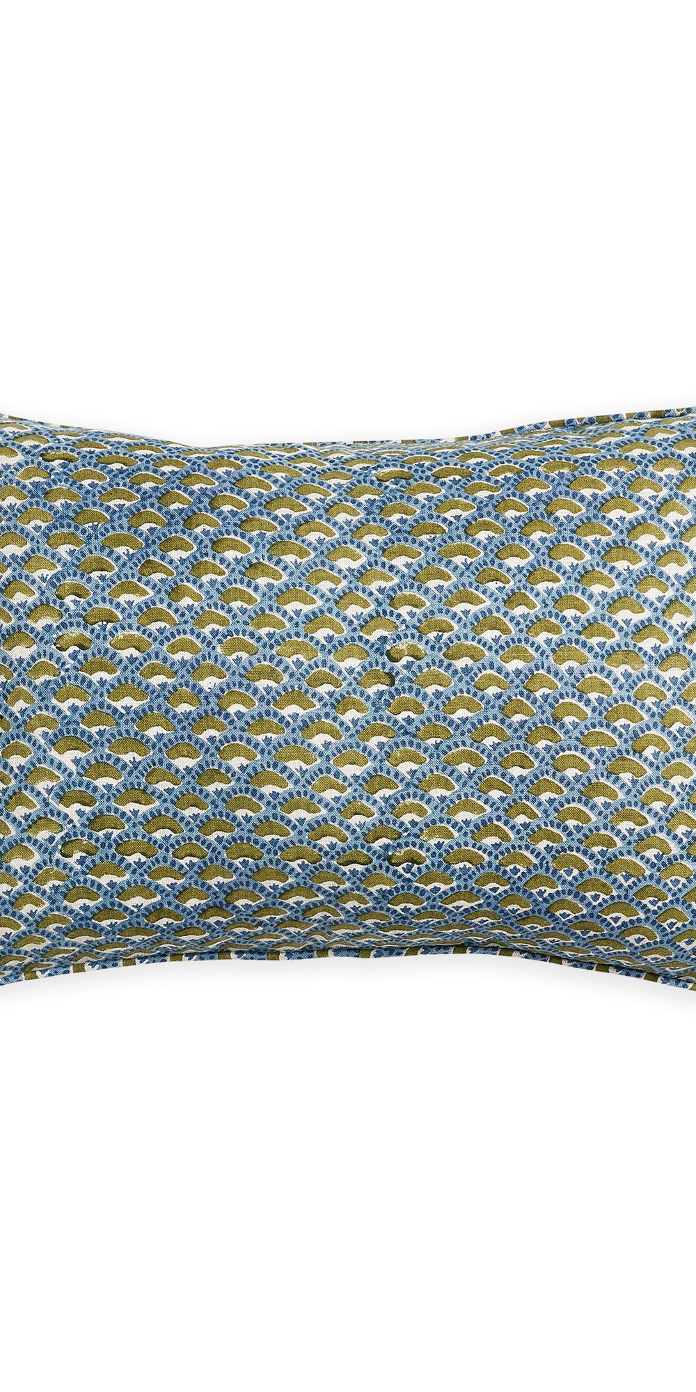 Naples Moss Azure Pillowcase in - Cushions - Walter G Australia