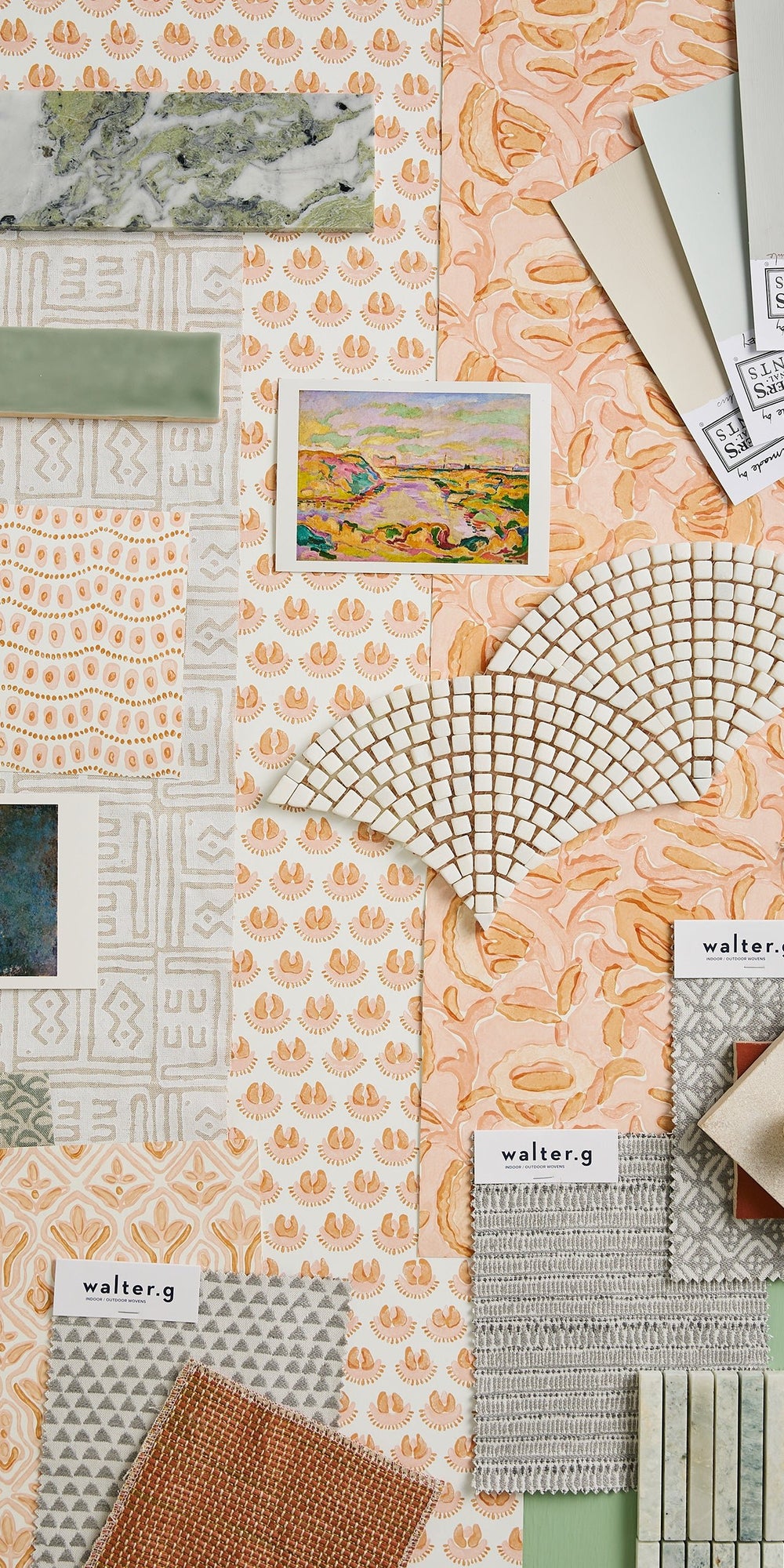 Cadiz Papaya Wallpaper in - Wallpaper - Walter G Australia