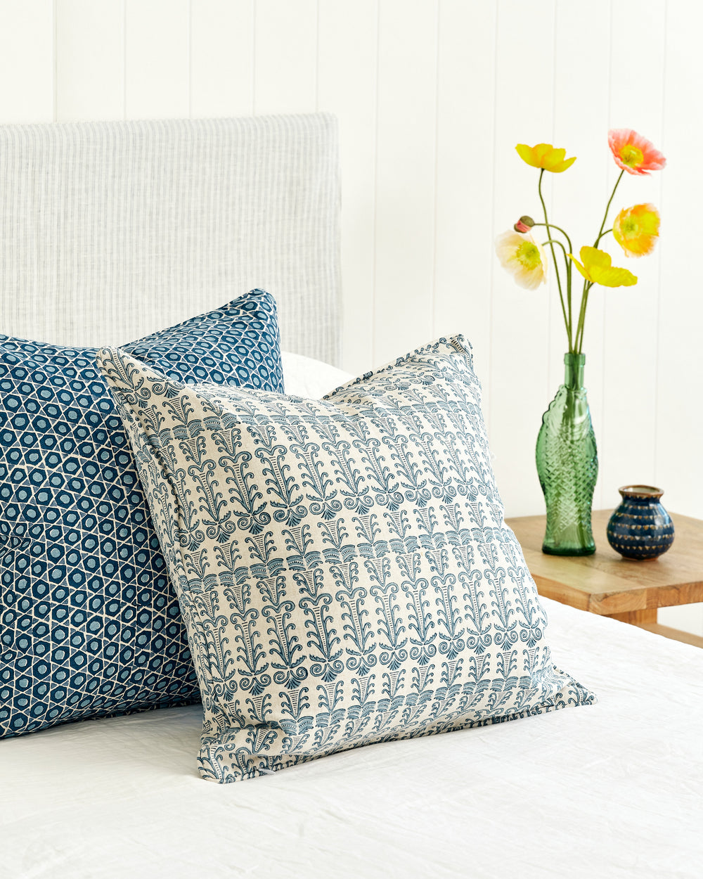 Santorini Azure Pillow