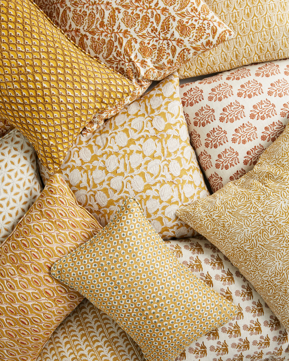 Marbella Saffron Pillowcase