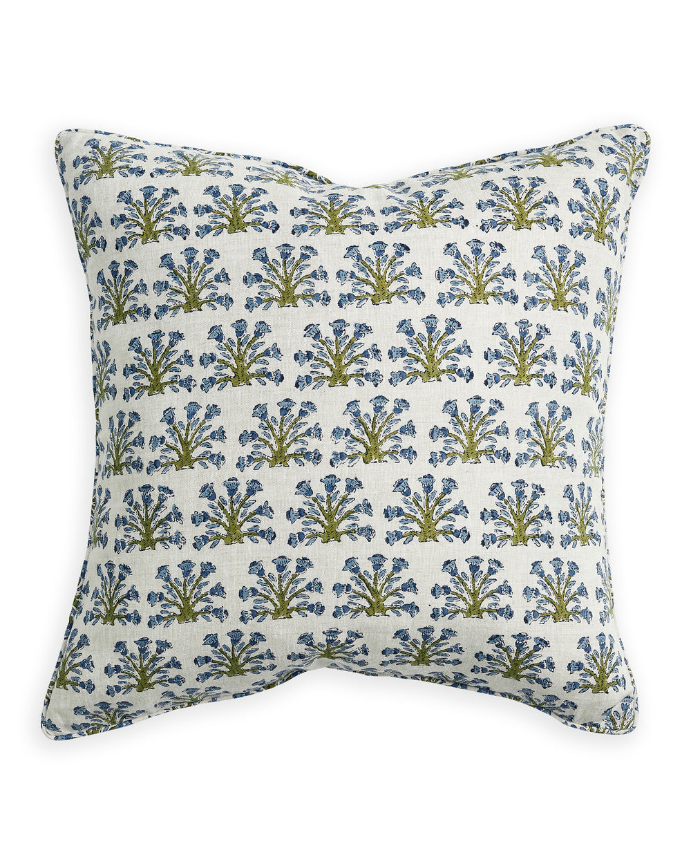 Samode Moss Azure Pillow