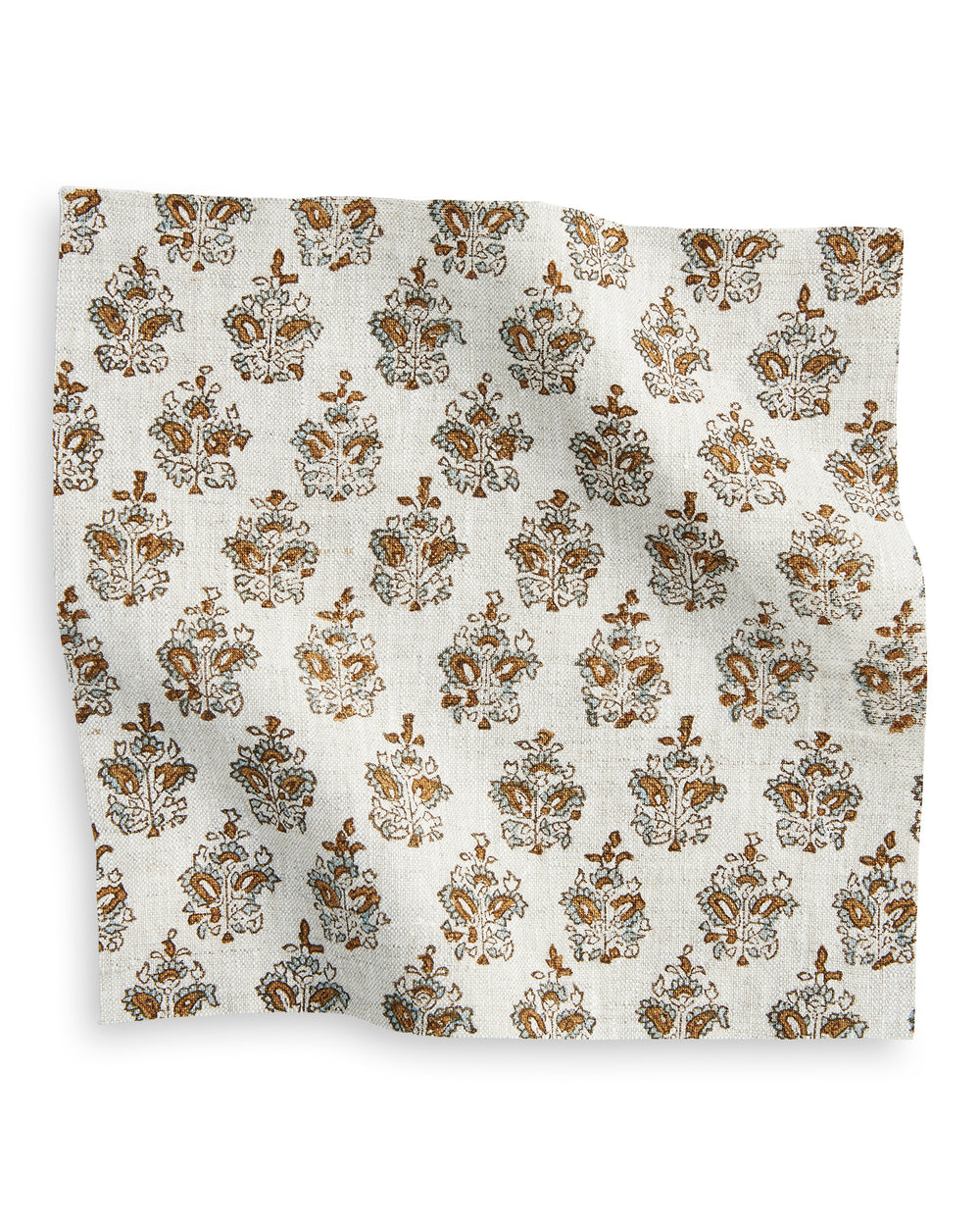 Sanganer Sahara linen swatch
