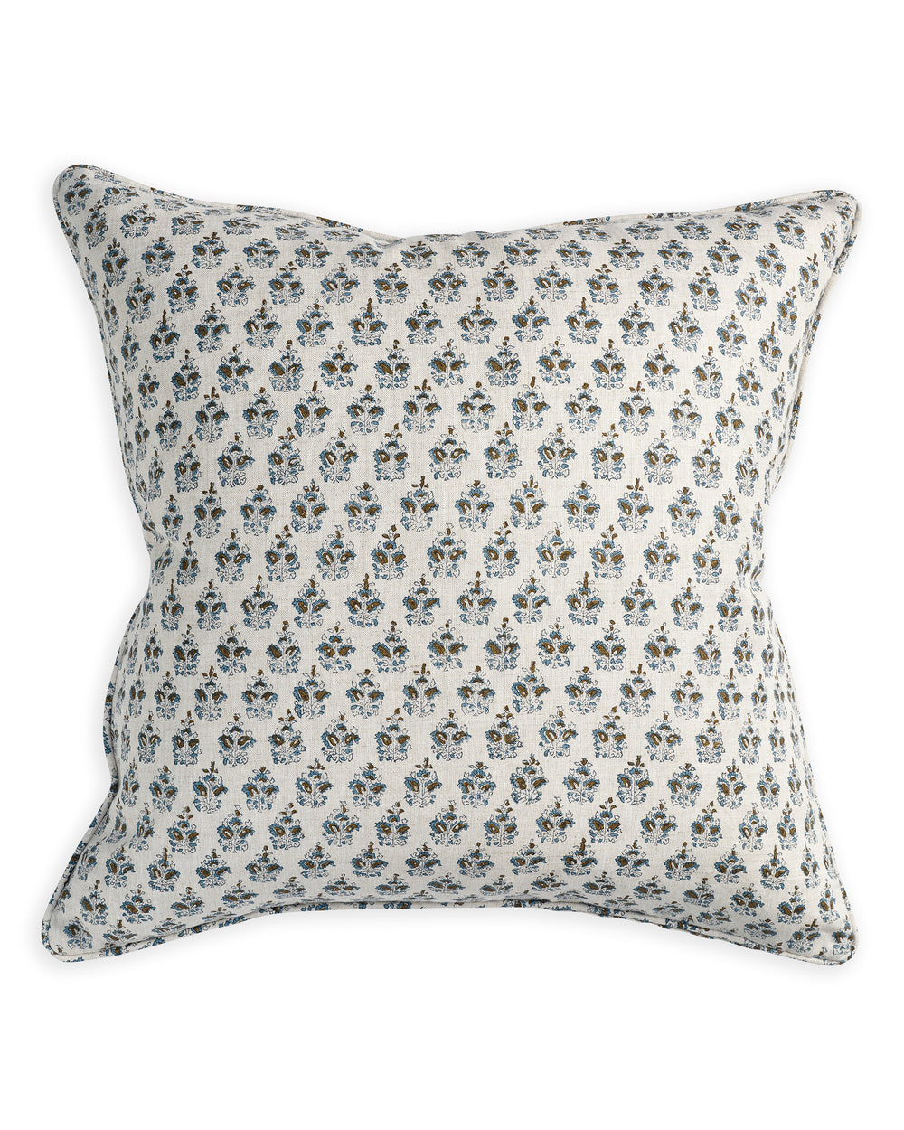 Sanganer Tobacco Pillowcase in - Cushions - Walter G Australia