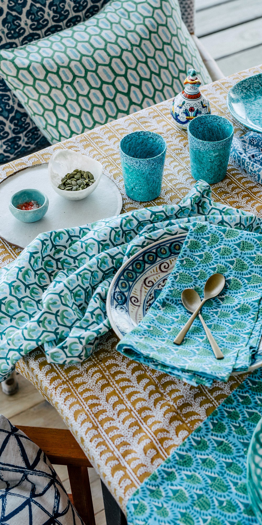 Hermosa Emerald Napkins