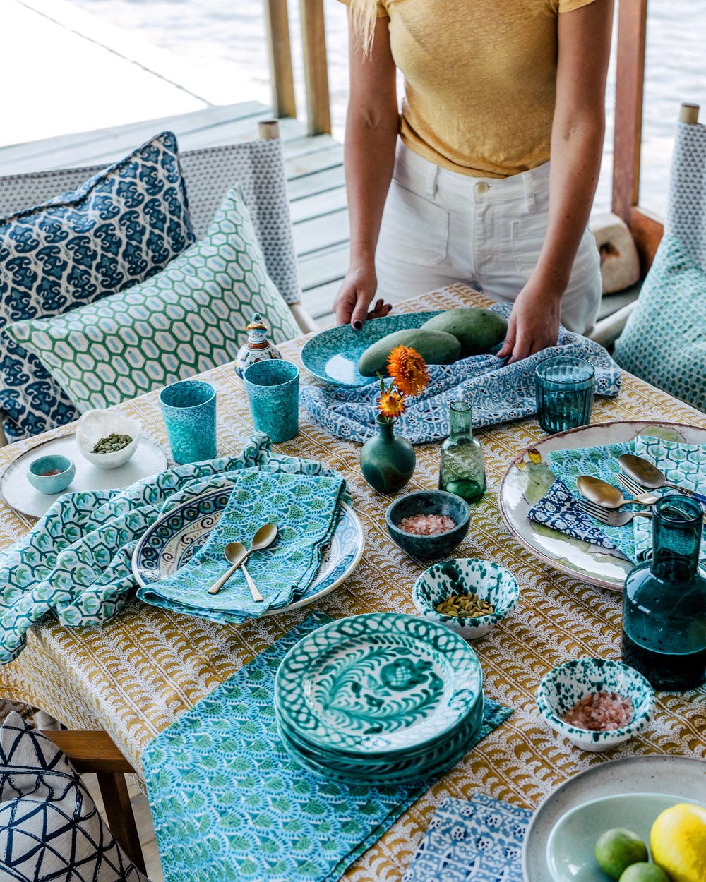 Hermosa Emerald Napkins