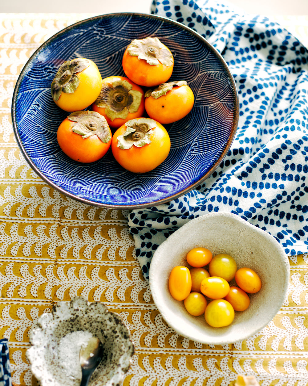 Luxor Saffron Tablecloth