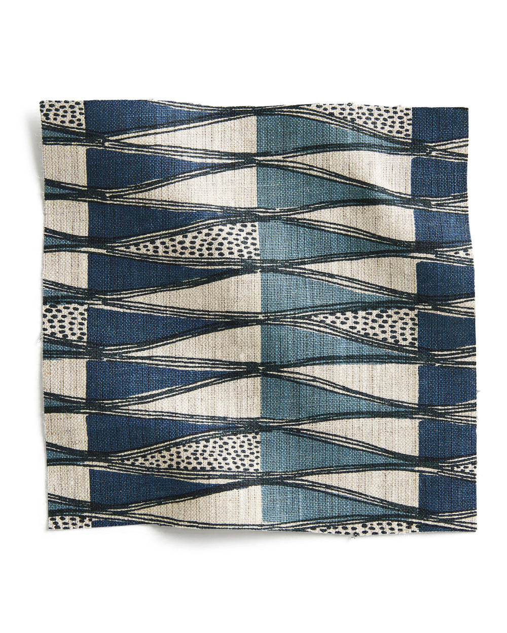 Tangier Denim linen swatch
