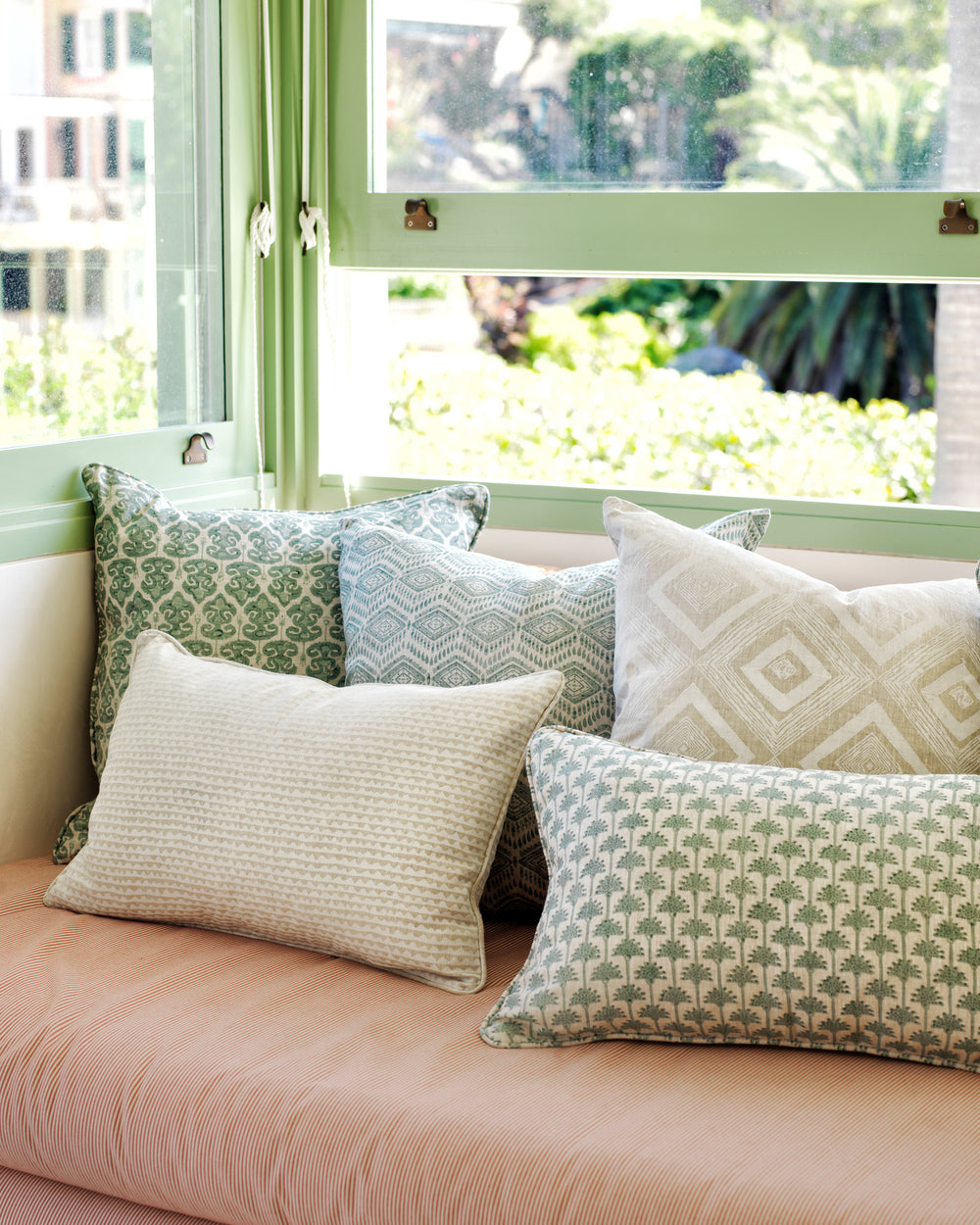 Zadar Celadon Cushion
